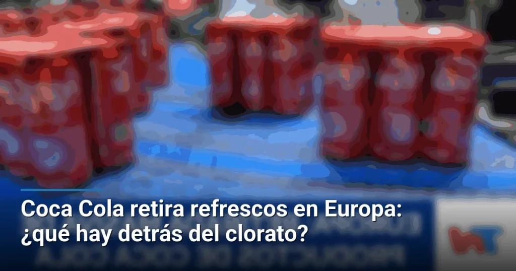 Coca Cola retira refrescos en Europa: ¿qué hay detrás del clorato?