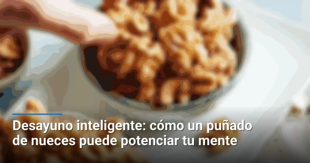 Desayuno inteligente: cómo un puñado de nueces puede potenciar tu mente