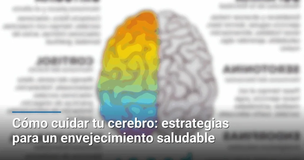 Cómo cuidar tu cerebro: estrategias para un envejecimiento saludable