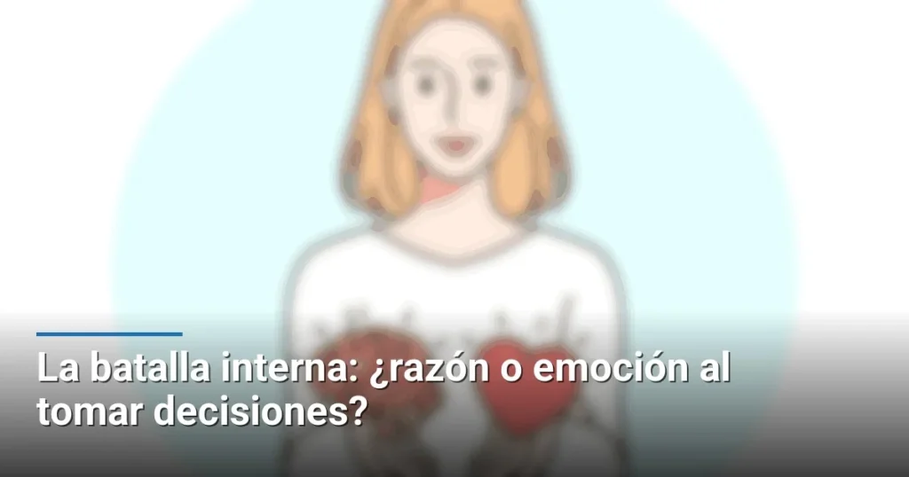 La batalla interna: ¿razón o emoción al tomar decisiones?