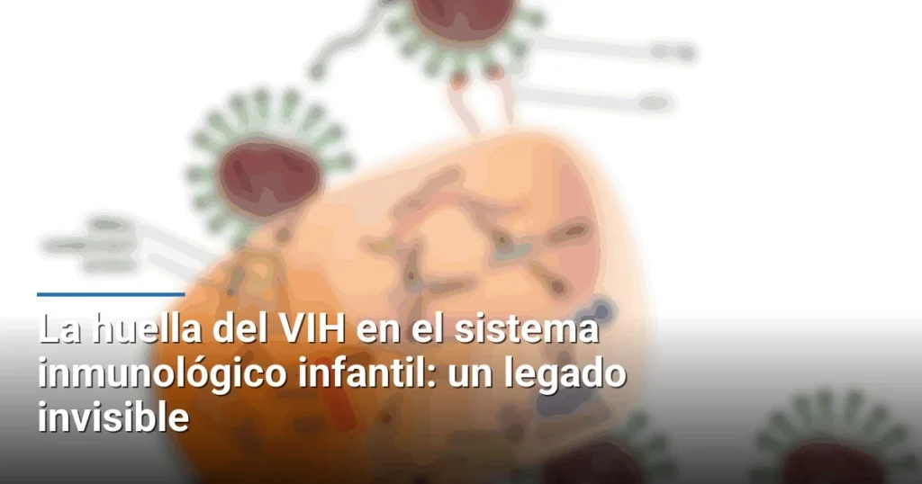 La huella del VIH en el sistema inmunológico infantil: un legado invisible