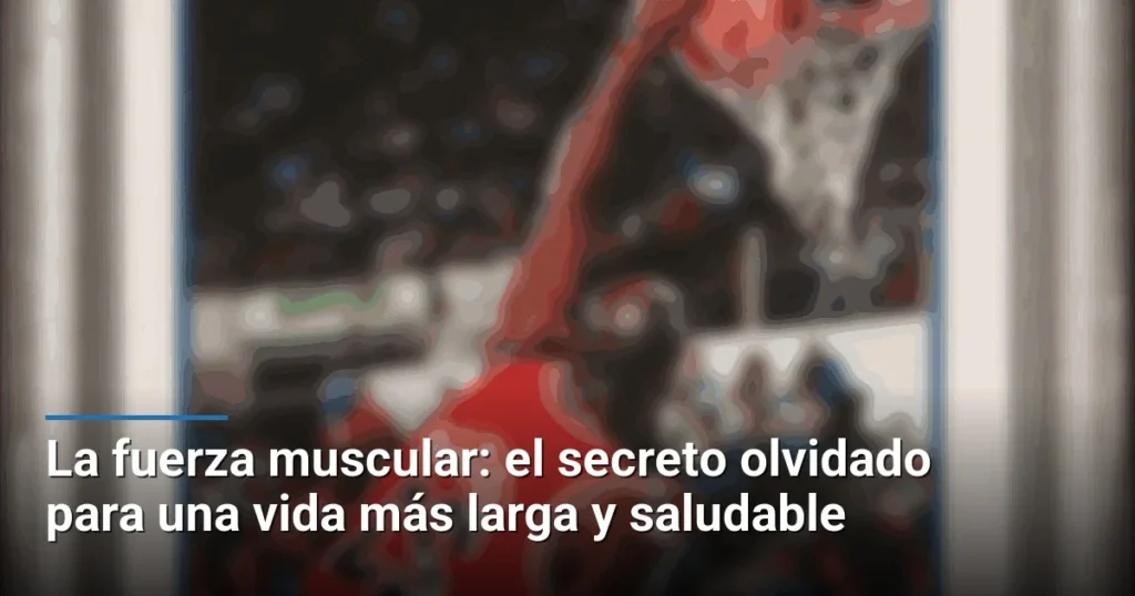 La fuerza muscular: el secreto olvidado para una vida más larga y saludable