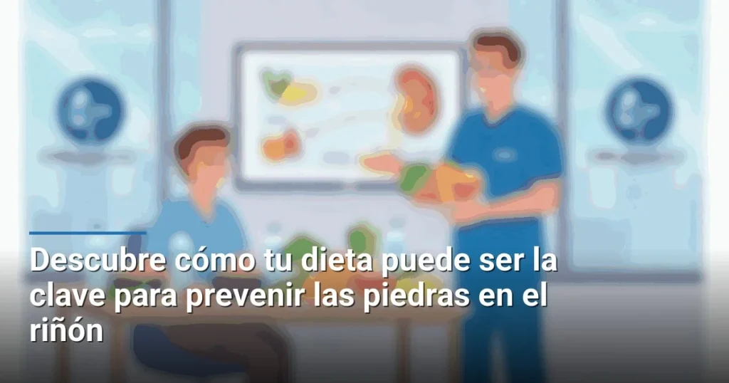 Descubre cómo tu dieta puede ser la clave para prevenir las piedras en el riñón