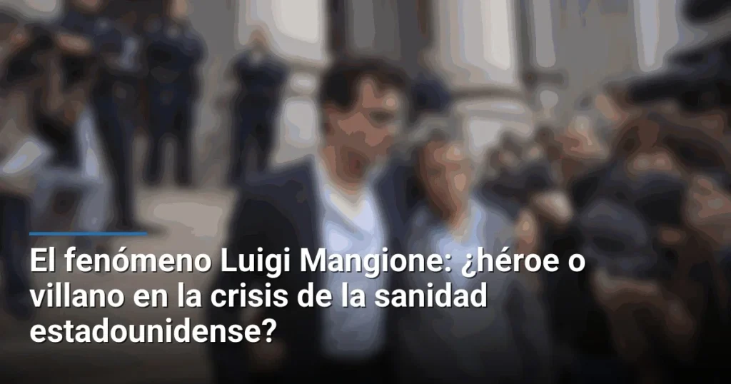 El fenómeno Luigi Mangione: ¿héroe o villano en la crisis de la sanidad estadounidense?