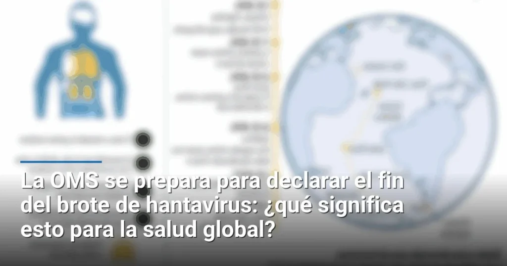 La OMS se prepara para declarar el fin del brote de hantavirus: ¿qué significa esto para la salud global?