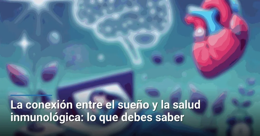 La conexión entre el sueño y la salud inmunológica: lo que debes saber