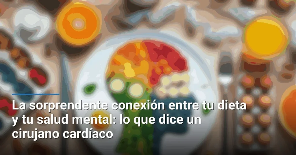 La sorprendente conexión entre tu dieta y tu salud mental: lo que dice un cirujano cardíaco