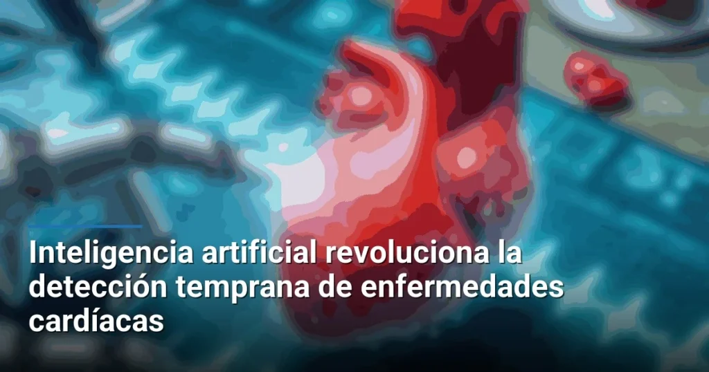 Inteligencia artificial revoluciona la detección temprana de enfermedades cardíacas