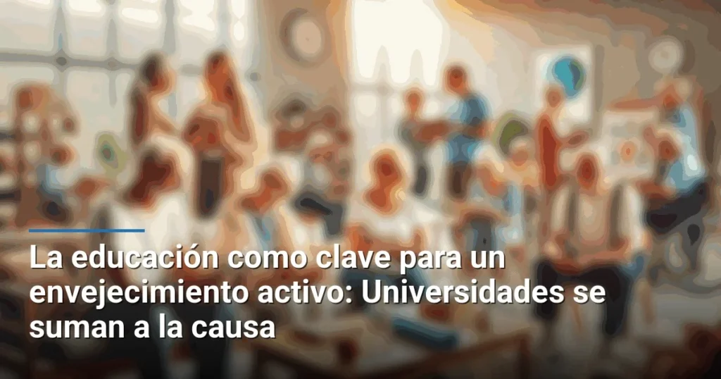 La educación como clave para un envejecimiento activo: Universidades se suman a la causa
