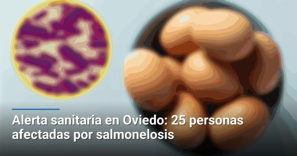 Alerta sanitaria en Oviedo: 25 personas afectadas por salmonelosis