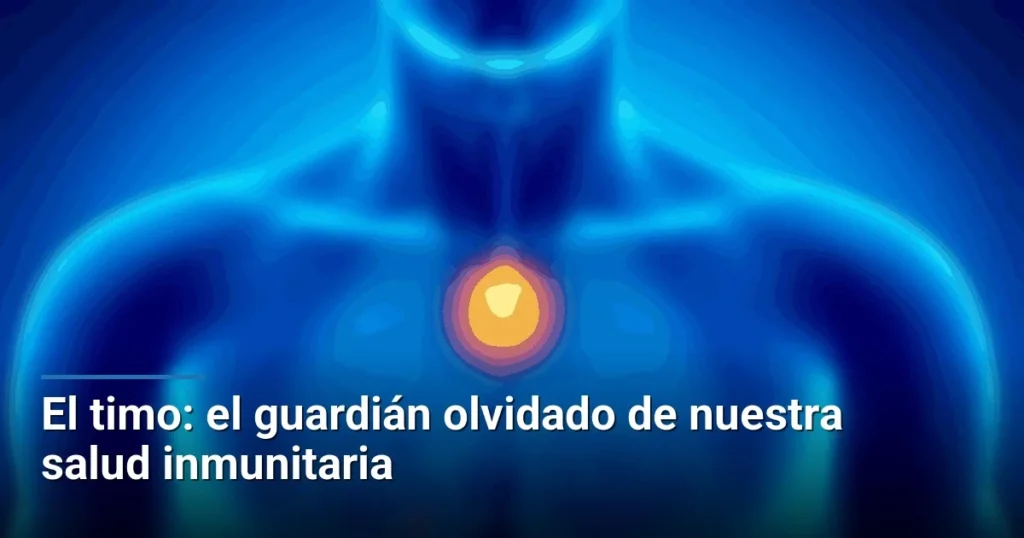 El timo: el guardián olvidado de nuestra salud inmunitaria