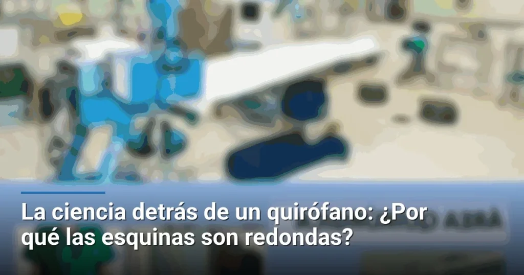 La ciencia detrás de un quirófano: ¿Por qué las esquinas son redondas?