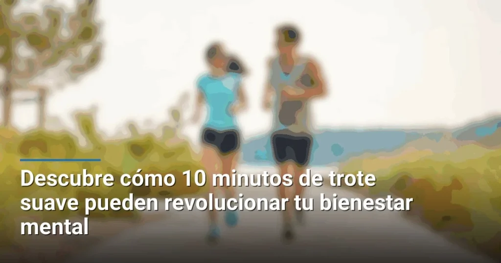Descubre cómo 10 minutos de trote suave pueden revolucionar tu bienestar mental
