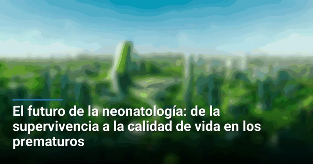 El futuro de la neonatología: de la supervivencia a la calidad de vida en los prematuros