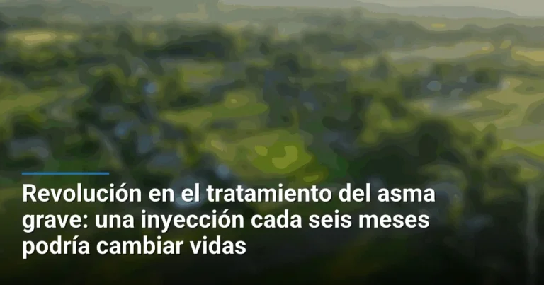 Revolución en el tratamiento del asma grave: una inyección cada seis meses podría cambiar vidas