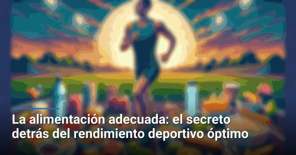 La alimentación adecuada: el secreto detrás del rendimiento deportivo óptimo